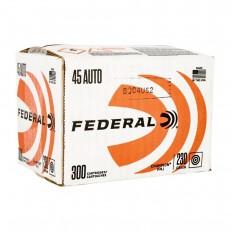 Federal Champion Handgun Ammunition .45 Auto 230gr FMJ 890 fps 300/ct (Bulk Box)