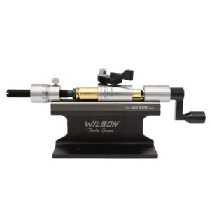Wilson Stainless Case Trimmer Kit with Micro-Adjust Stop .50 Cal wtih 50 BMG Case Holder