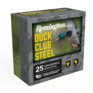Remington Duck Club Steel Shotshells 12ga 3" 1-1/4oz 1400 fps #4 25/ct