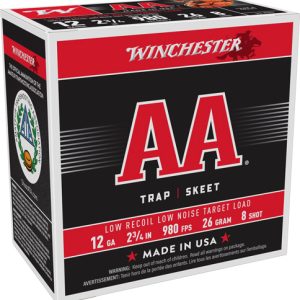 WINCHESTER AA 12GA 2.75" - 7/8OZ #8 980FPS 250RD CASE LOT
