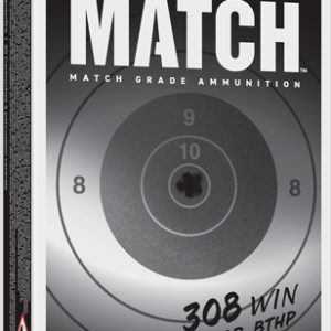 WINCHESTER MATCH ELITE 308 WIN - 169GR HPBT 20RD 10BX/CS