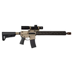 Q Sugar Weasel Rifle 5.56 NATO 10rd Magazine 16" 1/2x28 Threaded Barrel Black CA - OPTIC NOT INCLUDED