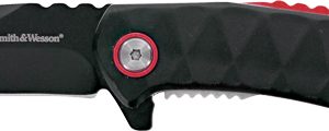 S&W KNIFE 24/7 SPRING ASSIST - 1.9" BLACK/BLACK LINER LOCK