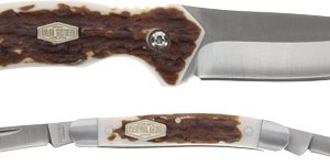 UNCLE HENRY KNIFE FIXED/FOLDER - COMBO GIFT TIN PROMO Q4 25'