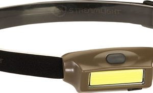 STREAMLIGHT BANDIT HEADLAMP - WHITE/GREEN LED 3 MODES COYOTE