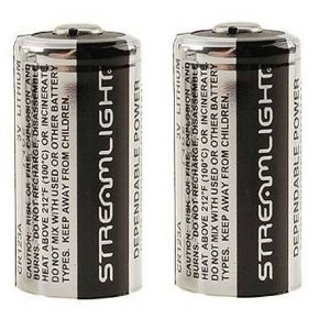 STREAMLIGHT CR2 LITHIUM BATTERIES 2PK