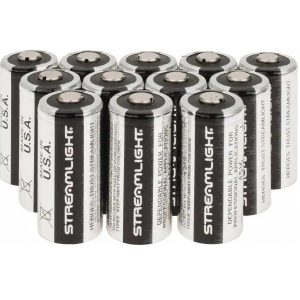 STREAMLIGHT CR123A LITHIUM BATTERIES 12PK