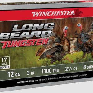 WINCHESTER LONG BEARD TS17 - 12GA 3" 2-1/4OZ #8 5RD 10BX/CS