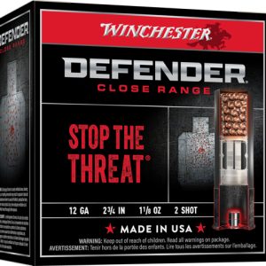 WINCHESTER DEFENDER 12GA 2.75" - 1-1/8OZ #2 25RD 10BX/CS