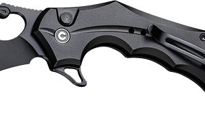 CIVIVI KNIFE INCISOR II 2.02" - BLACK ALUMINUM/BLACK V-BLADE