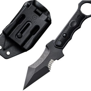 CIVIVI KNIFE ORTHRUS 3.76" - BLACK G-10/BLACK STONEWASH
