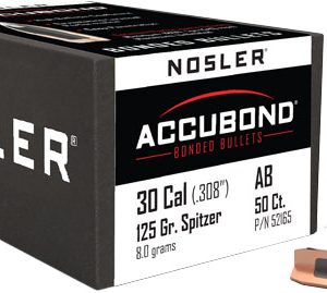 NOSLER BULLETS 30 CAL .308 - 125GR ACCUBOND 50CT