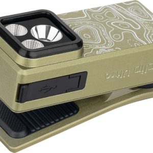 OLIGHT OCLIP ULTRA 530 LUMENS - RECHARGEABLE OLIVE TOPO