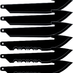 OUTDOOR EDGE 2.5" REPLACEMENT - BLADES 6-PACK DROP PNT COMBO