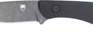 COBRATEC D2 SKINNER 3.75" FULL - TANG BLACK G10 W/KYDEX SHEATH