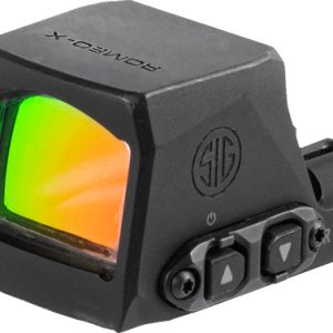 SIG OPEN REFLEX SIGHT ROMEOX - COMPACT 3MOA GREEN DOT BLACK