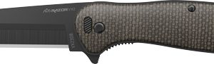 OUTDOOR EDGE RAZOR VX2 3" FLDR - BROWN MICARTA SPRING ASSIST