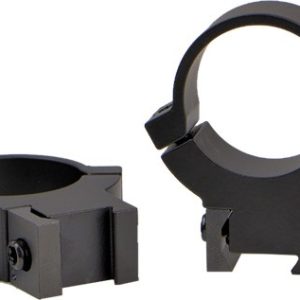 WARNE RINGS 7.3/22 1" HIGH - MATTE 3/8 OR 11MM DOVETAIL