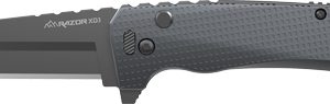 OUTDOOR EDGE RAZOR XD3 3" - FOLDER EDC CHARCOAL SHEEPSFOO