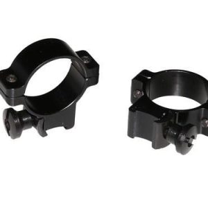 Burris Deluxe Aluminum .22 Rings 1" Medium 0.80 in Actual Height - Gloss