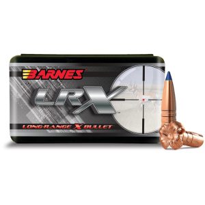 Barnes LRX (Long Range X) Boat Tail Bullets 25 cal 50/ct