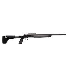CVA Scout XP Rifle 45-70 Govt Single Shot 20" Threaded Fluted Stainless Steel Barrel w/Graphite Black Stock