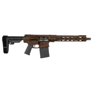Diamondback DB10 Handgun .308 Win 20rd Magazine 13.5" 5/8x24 Threaded Barrel Midnight Bronze with SBA3 Brace