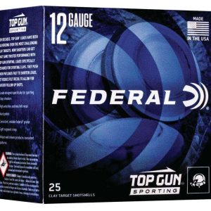 Federal Top Gun Sporting Shotshells 12 ga 2-3/4" 1oz 1300 fps #7.5 25/ct