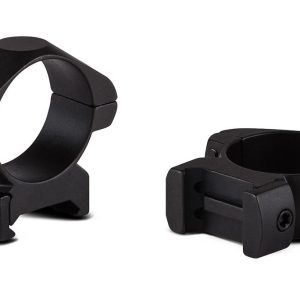 Konus 2-Piece Steel Riflescope Rings 1" Low - Matte Black