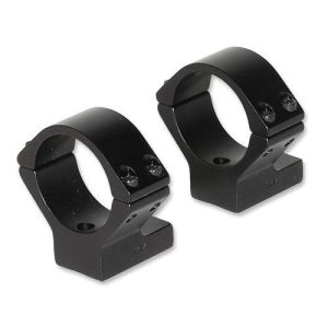 Talley Lightweight Alloy Scope Mounts - Black Anodized - 30mm - Low Knight MK 85 Tikka T3 & Tikka Master
