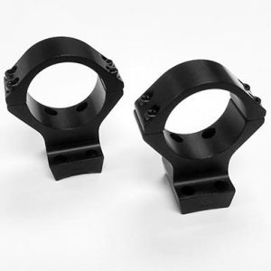 Talley Lightweight Alloy Scope Mount Combo Browning X-Bolt 30mm Low - Black Anodized