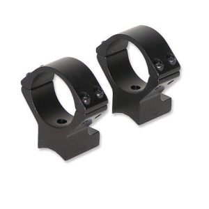 Talley Lightweight Alloy Scope Mounts - Black Anodized - 30mm - Medium Weatherby Vanguard