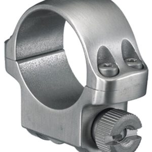Ruger Steel Scope Ring - Single (3K) 1" Low .812" Height - Stainless Finish