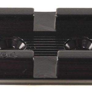 Weaver Standard Top Mount Aluminum Scope Base - Gloss Black - #54 - FRONT/REAR Browning Colt Springfield