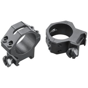 Weaver 4-Hole Skeleton Aluminum Scope Rings 30mm Medium Matte