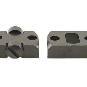 Weaver 2-Piece Grand Slam Steel Dovetail Scope Base - CVA Round Receiver Black