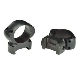Weaver 2-Piece Grand Slam Steel Top Mount Scope Rings 30mm Medium - Matte Black