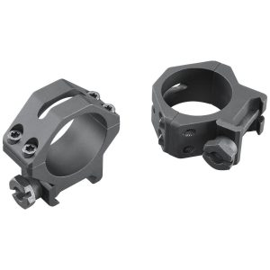 Weaver 4-Hole Tactical Picatinny Aluminum Scope Rings 30mm Low Matte