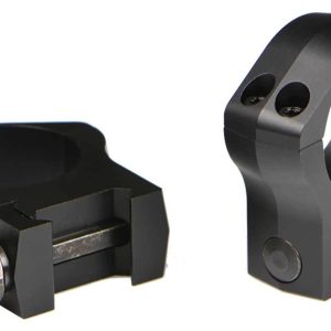 Warne 2-Piece Picatinny Style Mountain Tech Scope Rings 1" Medium - Matte