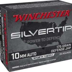 WINCHESTER SILVERTIP 10MM - 185GR JHP 20RD 10BX/CS