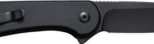 CIVIVI KNIFE ELEMENTUM II 2.96 - " G-10/BLK STONEWASH CLAM PACK