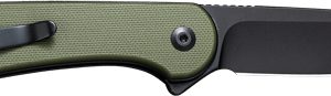 CIVIVI KNIFE ELEMENTUM II 2.96 - " OD GREEN G10/BLK CLAM PACK