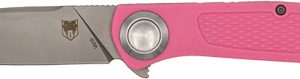COBRATEC EDC SCOUT BAR LOCK - 3.12" PINK STAINLESS STEEL