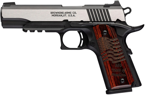 BROWNING 1911-380 BLACK LABEL - MED PRO 380ACP 4.25" RAIL 250 - Image 2