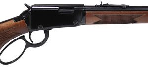 HENRY H1 WESTERN LEVER RIFLE - 22/S/L/LR 18.5" BLUED WALNUT
