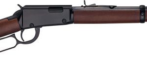 HENRY H1 FRONTIER LEVER RIFLE - 22WMR 20" OCT. BLUED WALNUT