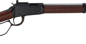 HENRY H1 TRACKER LEVER RIFLE - 22S/L/LR 20" LL BLUED WALNUT