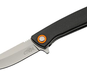 SZCO RUC 4" BLACK MICARTA - FOLDER D2 STEEL BLADE