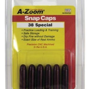 A-Zoom Metal Snap Caps .38 Special 6/ct