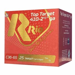 Rio Top Target Shotshells 410ga 2-1/2" 1/2oz 1200 fps #9 25/ct